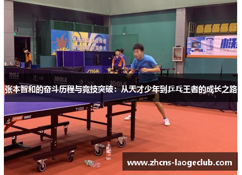 张本智和的奋斗历程与竞技突破:从天才少年到乒乓王者的成长之路